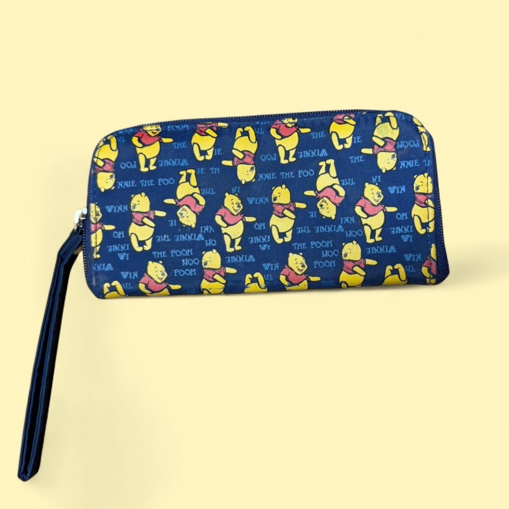 Disney Blue and Yellow Winnie the Pooh Wallet
